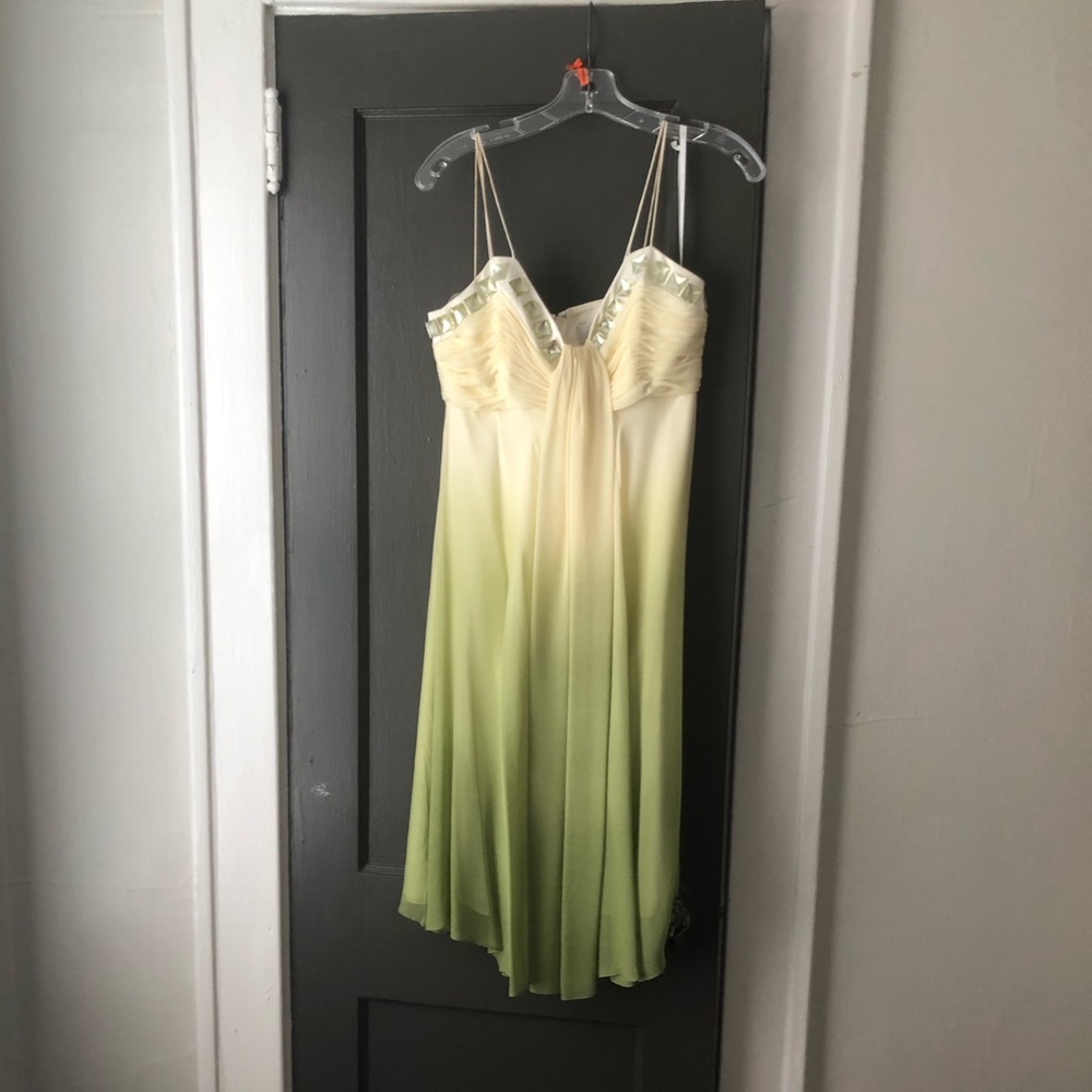Stunning ombré Badgley Mischka cocktail dress size 6